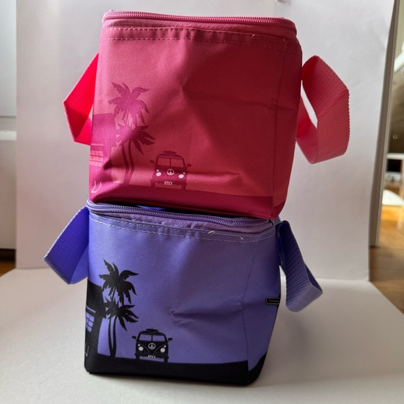 Trader Joe's Lavender and Pink Mini
Insulated Cooler Tote Bags - Picture 4 of 5